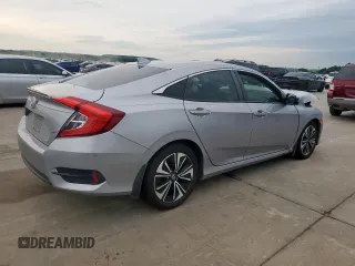 2018 Honda Civic EX-L z VIN JHMFC1F7XJX029864, wystawiony jako Copart lot #59989035 z przebiegiem 43 318 mil mil oraz Szkoda całkowita • Salvage title. Historia ofert i sprzedaży dostępna na DreamBid. Obrazek 3.