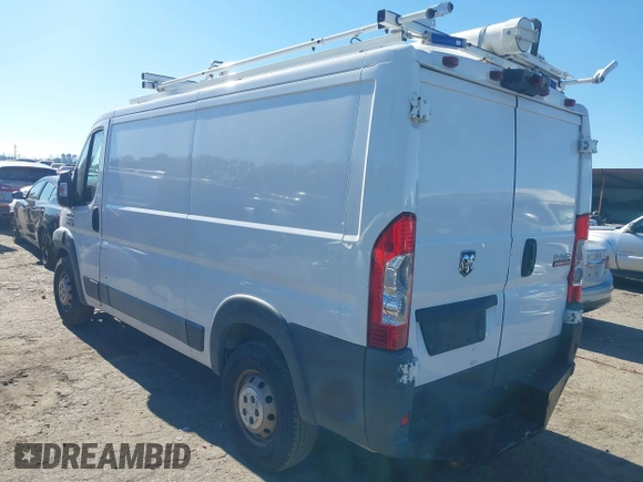 2016 Ram ProMaster Cargo with VIN 3C6TRVAG7GE135108, listed as a IAAI auction lot 41251262 with 108,025 mi miles and . Bid and sale history available at DreamBid. Image 3.