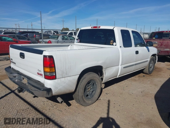 2004 GMC Sierra 1500 SLE with VIN 2GTEC19T541177492, listed as a IAAI auction lot 41482951 with 75,153 mi miles and . Bid and sale history available at DreamBid. Image 4.