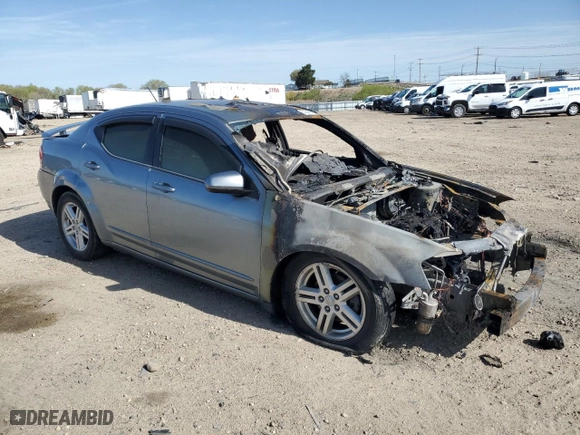 2010 Dodge Avenger R/T with VIN 1B3CC5FB6AN149089, listed as a Copart auction lot 52024555 with 0 mi miles and Salvage Title. Bid and sale history available at carsss.com. Image 4.
