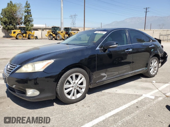 2012 Lexus ES 330 with VIN JTHBK1EG4C2497544, listed as a Copart auction lot 60679305 with 108,574 mi miles and Salvage title. Bid and sale history available at DreamBid. Image 1.