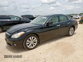 2011 Infiniti M with VIN JN1BY1AP3BM324366, listed as a Copart auction lot 63625655 with 142,617 mi miles and Salvage title. Bid and sale history available at DreamBid. Image 1.