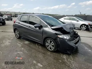 2015 Honda Fit EX-L with VIN 3HGGK5H88FM713414, listed as a Copart auction lot 48526905 with 140,601 mi miles and Salvage Title. Bid and sale history available at carsss.com. Image 14.