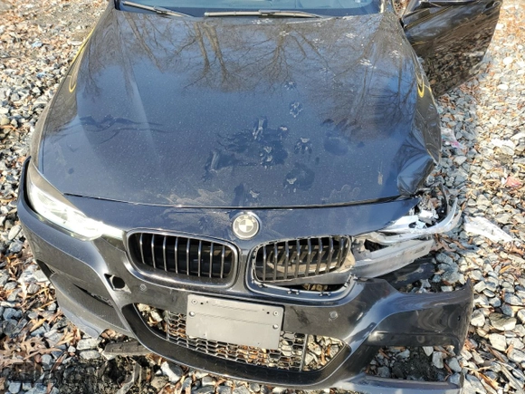 2017 BMW 3 Series 340i xDrive with VIN WBA8B7C52HK858192, listed as a Copart auction lot 86522814 with 97,512 mi miles and Salvage Title. Bid and sale history available at carsss.com. Image 12.