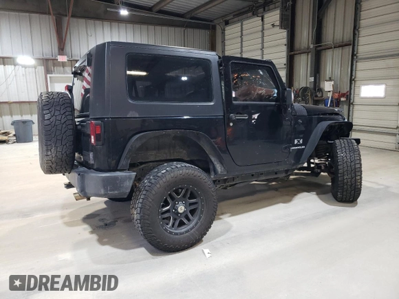 2008 Jeep Wrangler X with VIN 1J4FA24168L618711, listed as a Copart auction lot 48112525 with Not Provided miles and Salvage Title. Bid and sale history available at DreamBid. Image 3.
