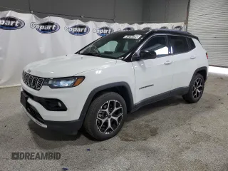 2025 Jeep Compass Limited with VIN 3C4NJDCN9ST511424, listed as a Copart auction lot 61270725 with 14,538 mi miles and Clean title. Bid and sale history available at DreamBid. Image 1.