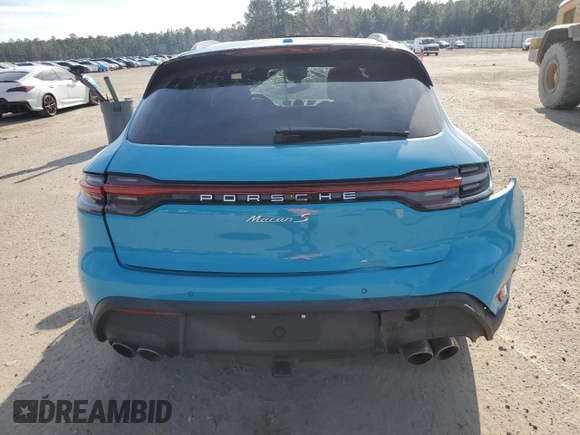 2023 Porsche Macan S с VIN WP1AG2A50PLB35346, выставлен на аукционе Copart как лот 43214635 с пробегом 9 155 миль миль и Списание • Salvage title. История ставок и продаж доступна на DreamBid. Изображение 6.