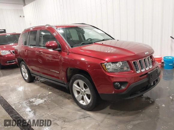 2016 Jeep Compass Latitude with VIN 1C4NJDEB4GD706945, listed as a IAAI auction lot 42010529 with 74,742 mi miles and . Bid and sale history available at DreamBid. Image 1.