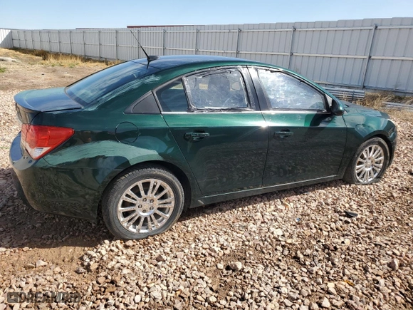 2014 Chevrolet Cruze ECO with VIN 1G1PH5SB1E7211752, listed as a Copart auction lot 52219965 with 130,811 mi miles and Clean Title. Bid and sale history available at carsss.com. Image 3.
