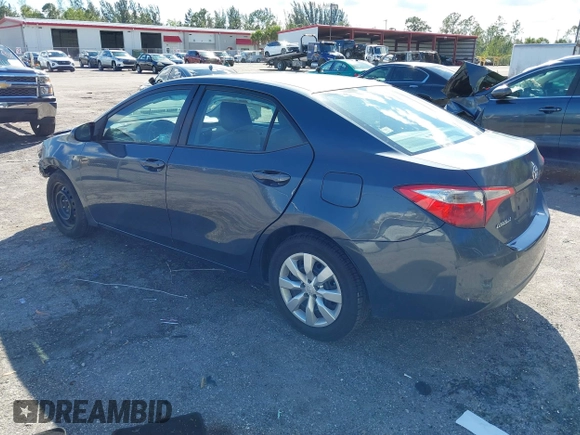 2016 Toyota Corolla L with VIN 5YFBURHE1GP478560, listed as a IAAI auction lot 41672034 with 154,221 mi miles and . Bid and sale history available at DreamBid. Image 3.