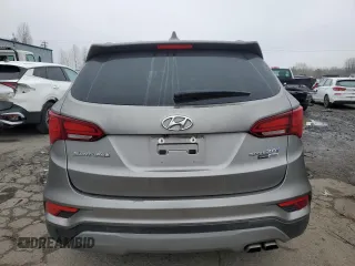 2018 Hyundai Santa Fe Ultimate with VIN 5NMZWDLA3JH100497, listed as a Copart auction lot 88510045 with 53,847 mi miles and Salvage title. Bid and sale history available at DreamBid. Image 6.