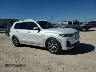 2020 BMW X7 xDrive40i with VIN 5UXCW2C07L9B38798, listed as a Copart auction lot 46423935 with 68,461 mi miles and Salvage Title. Bid and sale history available at carsss.com. Image 11.