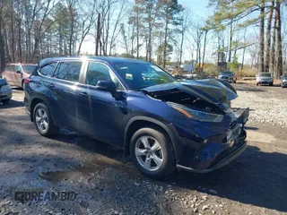 2023 Toyota Highlander L z VIN 5TDKDRBH2PS514850, wystawiony jako IAAI lot #41620754 z przebiegiem 21 817 mil mil oraz . Historia ofert i sprzedaży dostępna na DreamBid. Obrazek 1.