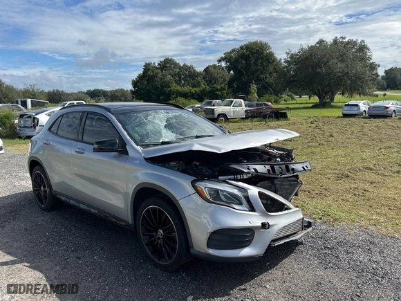 2018 Mercedes-Benz GLA with VIN WDCTG4EB9JJ483844, listed as a Copart auction lot 75515724 with 85,983 mi miles and Clean Title. Bid and sale history available at carsss.com. Image 1.
