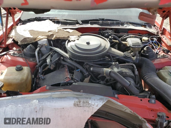 1987 Pontiac Firebird with VIN 1G2FS21H2HN234955, listed as a Copart auction lot 83531684 with Not provided miles and Salvage title. Bid and sale history available at DreamBid. Image 11.