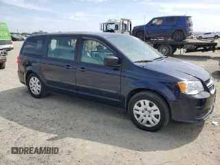 2016 Dodge Grand Caravan SE with VIN 2C4RDGBG9GR169691, listed as a Copart auction lot 53349105 with 93,479 mi miles and Salvage Title. Bid and sale history available at DreamBid. Image 4.