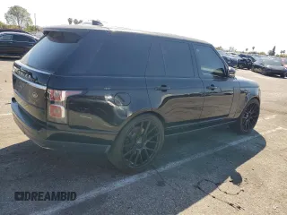 2018 Land Rover Range Rover HSE z VIN SALGS2SV4JA513012, wystawiony jako Copart lot #49463955 z przebiegiem 56 904 mil mil oraz Szkoda całkowita • Salvage title. Historia ofert i sprzedaży dostępna na DreamBid. Obrazek 3.