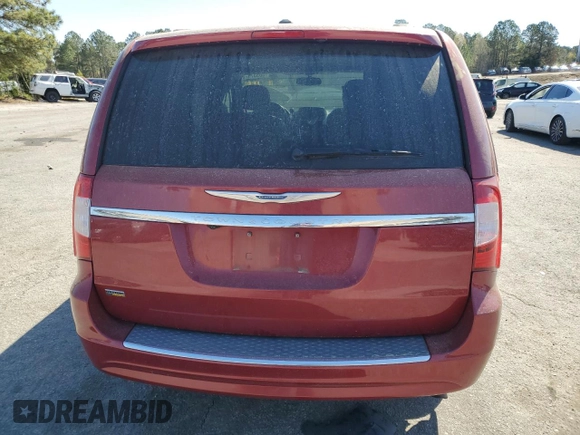 2014 Chrysler Town & Country Touring with VIN 2C4RC1BG7ER292855, listed as a Copart auction lot 50537675 with 164,903 mi miles and Salvage Title. Bid and sale history available at carsss.com. Image 6.