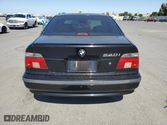 1999 BMW 5 Series 540i z VIN WBADN6341XGM64045, wystawiony jako Copart lot #58277545 z przebiegiem Nie podano mil oraz Czysty tytuł • Clean title. Historia ofert i sprzedaży dostępna na DreamBid. Obrazek 6.