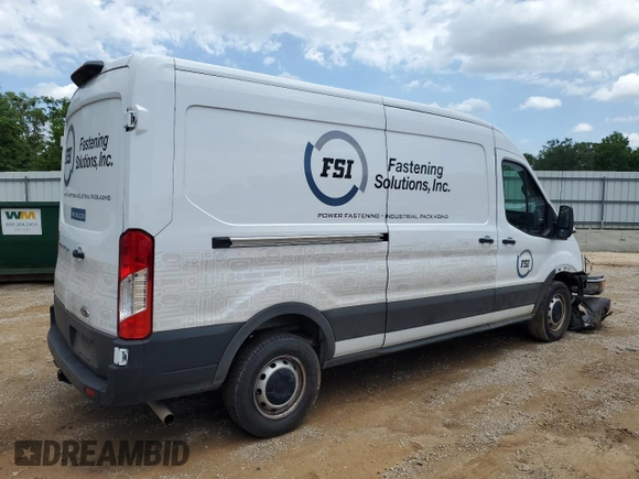 2023 Ford Transit Cargo с VIN 1FTBW9C89PKB88609, выставлен на аукционе Copart как лот 54909845 с пробегом 25 083 миль миль и Списание • Salvage title. История ставок и продаж доступна на DreamBid. Изображение 3.