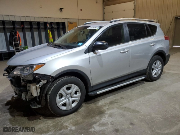 2014 Toyota RAV4 LE with VIN JTMZFREV1EJ022637, listed as a Copart auction lot 48889695 with 66,598 mi miles and Salvage Title. Bid and sale history available at carsss.com. Image 1.