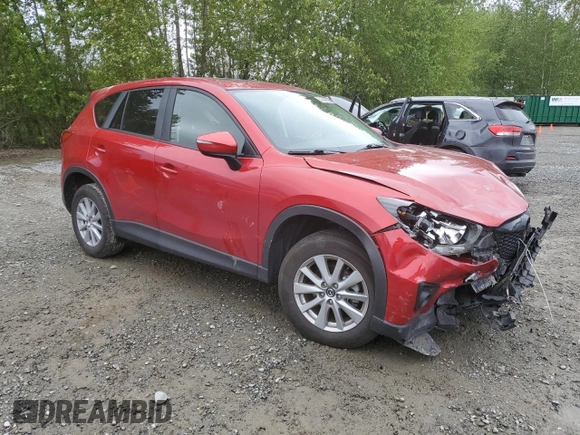 2015 Mazda CX-5 Touring with VIN JM3KE4CY2F0532871, listed as a Copart auction lot 55244375 with Not Provided miles and Salvage Title. Bid and sale history available at carsss.com. Image 4.