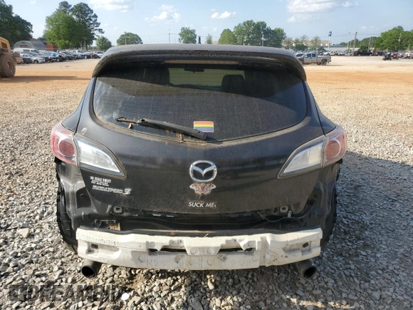 2012 Mazda 3 Mazdaspeed3 Touring with VIN JM1BL1L42C1532935, listed as a Copart auction lot 55103075 with 152,029 mi miles and Salvage Title. Bid and sale history available at DreamBid. Image 6.