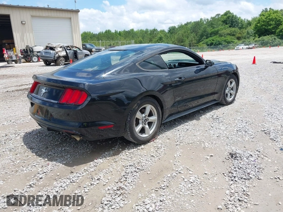 2015 Ford Mustang V6 with VIN 1FA6P8AM1F5431065, listed as a IAAI auction lot 42352535 with 110,274 mi miles and . Bid and sale history available at DreamBid. Image 4.