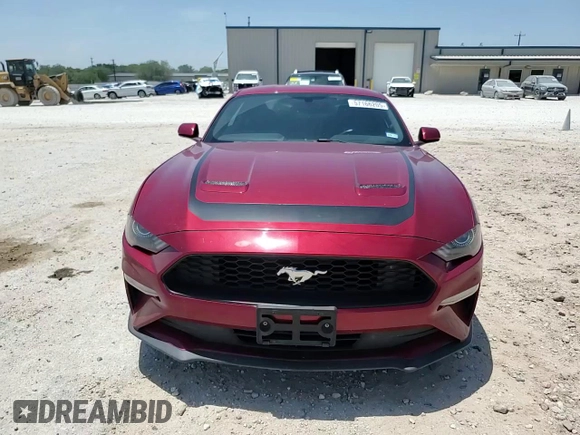 2019 Ford Mustang EcoBoost with VIN 1FA6P8TH6K5202066, listed as a Copart auction lot 57166205 with 88,491 mi miles and Salvage title. Bid and sale history available at DreamBid. Image 13.