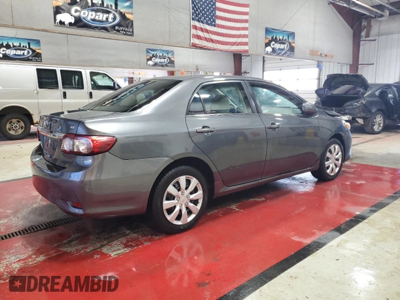 2013 Toyota Corolla L with VIN 2T1BU4EE2DC923424, listed as a Copart auction lot 55600895 with 178,263 mi miles and Salvage Title. Bid and sale history available at DreamBid. Image 3.