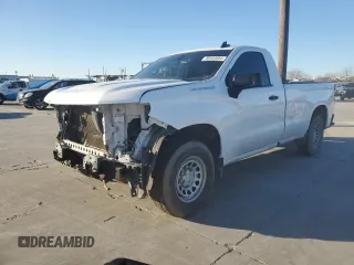 2020 Chevrolet Silverado 1500 Work Truck with VIN 3GCNWAEH9LG214560, listed as a Copart auction lot 86404664 with 122,475 mi miles and Salvage Title. Bid and sale history available at carsss.com. Image 1.