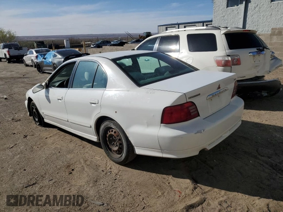 2000 Mitsubishi Galant ES with VIN 4A3AA46G9YE088717, listed as a Copart auction lot 50023675 with 125,826 mi miles and Salvage Title. Bid and sale history available at carsss.com. Image 2.