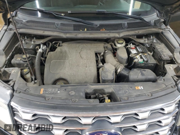 2016 Ford Explorer Limited z VIN 1FM5K7F8XGGA05970, wystawiony jako Copart lot #59178205 z przebiegiem Nie podano mil oraz Szkoda całkowita • Salvage title. Historia ofert i sprzedaży dostępna na DreamBid. Obrazek 12.