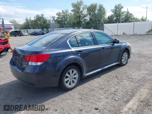 2011 Subaru Legacy Premium with VIN 4S3BMBC62B3261639, listed as a IAAI auction lot 42449731 with 199,495 mi miles and . Bid and sale history available at DreamBid. Image 4.