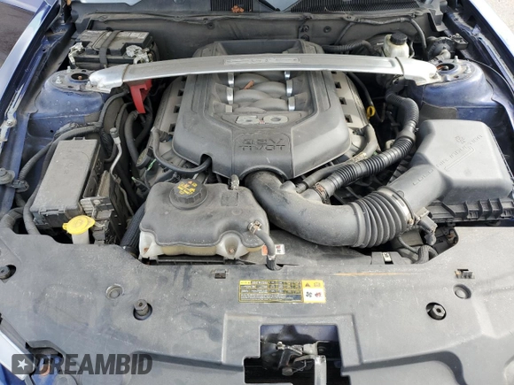 2011 Ford Mustang GT with VIN 1ZVBP8FF2B5158034, listed as a Copart auction lot 73956514 with 140,462 mi miles and Salvage Title. Bid and sale history available at DreamBid. Image 12.