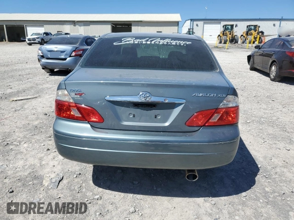 2004 Toyota Avalon XL with VIN 4T1BF28B04U384655, listed as a Copart auction lot 49606575 with 125,063 mi miles and Clean Title. Bid and sale history available at carsss.com. Image 6.