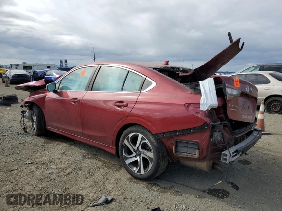 2020 Subaru Legacy Limited z VIN 4S3BWAL69L3020618, wystawiony jako Copart lot #54727275 z przebiegiem Nie podano mil oraz Szkoda całkowita • Salvage title. Historia ofert i sprzedaży dostępna na DreamBid. Obrazek 2.