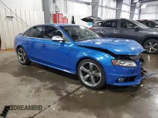 2011 Audi S4 Prestige with VIN WAUKGAFL8BA077088, listed as a Copart auction lot 70874014 with 172,377 mi miles and Salvage Title. Bid and sale history available at carsss.com. Image 4.