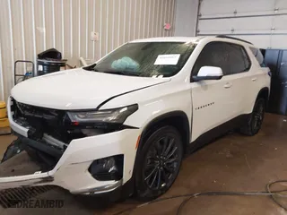 2022 Chevrolet Traverse RS with VIN 1GNEVJKWXNJ184466, listed as a IAAI auction lot 41661065 with 58,513 mi miles. Bid and sale history available at carsss.com. Image 2.