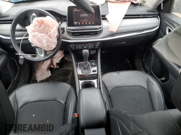 2022 Jeep Compass Latitude with VIN 3C4NJDBB5NT104566, listed as a Copart auction lot 50793525 with 15,817 mi miles and Salvage Title. Bid and sale history available at DreamBid. Image 8.