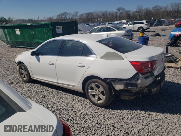 2013 Chevrolet Malibu LT with VIN 1G11C5SA8DF203728, listed as a Copart auction lot 47998255 with 185,930 mi miles and Salvage Title. Bid and sale history available at DreamBid. Image 2.