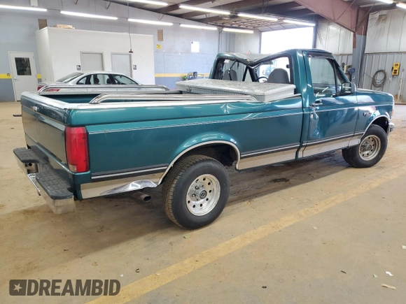 1996 Ford F-150 with VIN 1FTEF15N6TLB71479, listed as a Copart auction lot 47202085 with 161,072 mi miles and Salvage title. Bid and sale history available at DreamBid. Image 3.