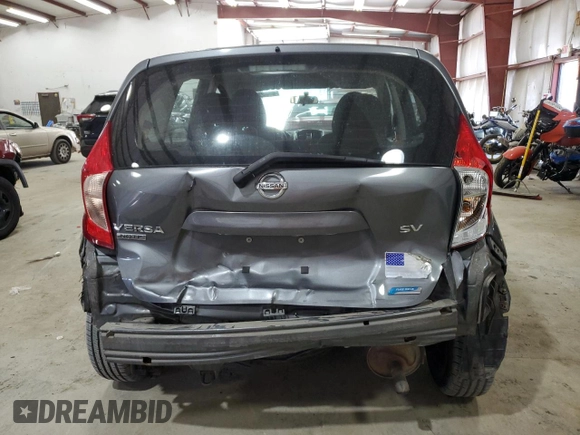 2016 Nissan Note S with VIN 3N1CE2CP1GL400720, listed as a Copart auction lot 62227665 with 92,755 mi miles and Salvage title. Bid and sale history available at DreamBid. Image 6.