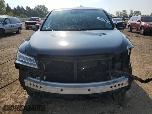 2014 Acura MDX Technology with VIN 5FRYD4H40EB047929, listed as a Copart auction lot 63595925 with 135,301 mi miles and Salvage title. Bid and sale history available at DreamBid. Image 5.