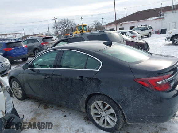 2016 Buick Regal Premium II with VIN 2G4GT5GX0G9201642, listed as a IAAI auction lot 41634052 with 93,647 mi miles. Bid and sale history available at carsss.com. Image 14.
