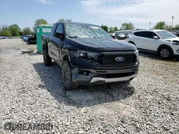 2019 Ford Ranger XL with VIN 1FTER1EH2KLB13501, listed as a Copart auction lot 54915535 with 80,395 mi miles and Salvage title. Bid and sale history available at DreamBid. Image 13.