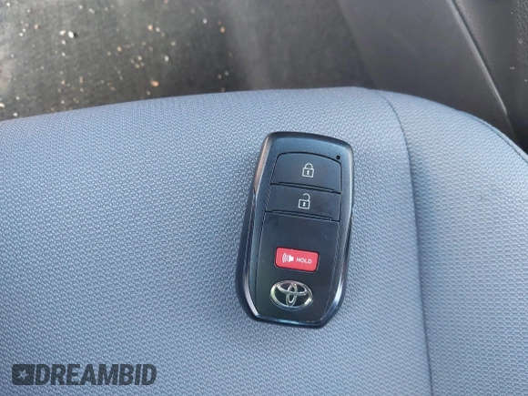 2023 Toyota Corolla Cross Hybrid S with VIN 7MUFBABG6PV008234, listed as a IAAI auction lot 41813661 with 1,127 mi miles and . Bid and sale history available at DreamBid. Image 11.