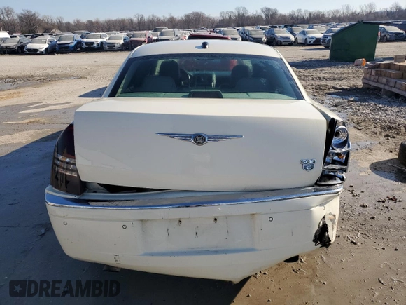 2006 Chrysler 300 C with VIN 2C3LA63H96H108723, listed as a Copart auction lot 48159225 with 188,637 mi miles and Salvage Title. Bid and sale history available at carsss.com. Image 6.