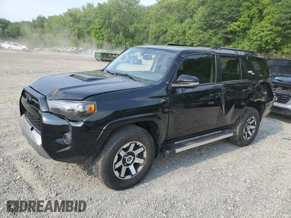 2023 Toyota 4Runner TRD Off Road Premium with VIN JTERU5JR4P6103866, listed as a Copart auction lot 60160055 with 23,043 mi miles and Salvage title. Bid and sale history available at DreamBid. Image 1.