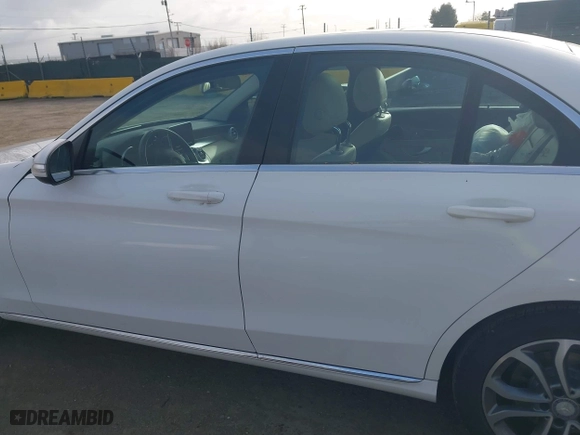 2015 Mercedes-Benz C-Class C 300 with VIN 55SWF4JB2FU043957, listed as a IAAI auction lot 41906033 with 99,094 mi miles. Bid and sale history available at carsss.com. Image 14.